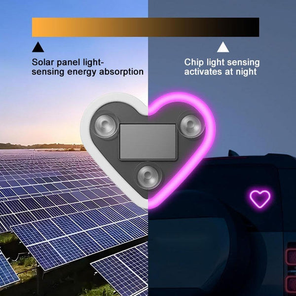 Lumină Romantică Auto cu Energie Solară