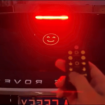 LED Auto cu Gesturi  si Emoții