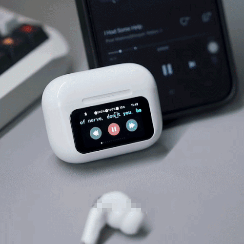 Căști Wireless cu Ecran Tactil